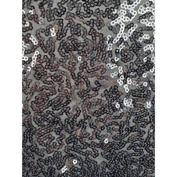 Tipsy Elves Women's Skirt Size Small Black Sequin Party Mini Pencil Skirt - Picture 5 of 10